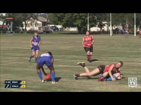 2017 BDAFL GE Women's Round 7 - Warners Bay Bulldogs v Killarney Vale Bombers