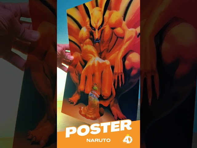 Vídeo relacionado con TuYines Póster de Naruto - Juego de 8 Piezas, Grande, Vintage, Anime - Envío Enrollado en Cartón Exterior Estable