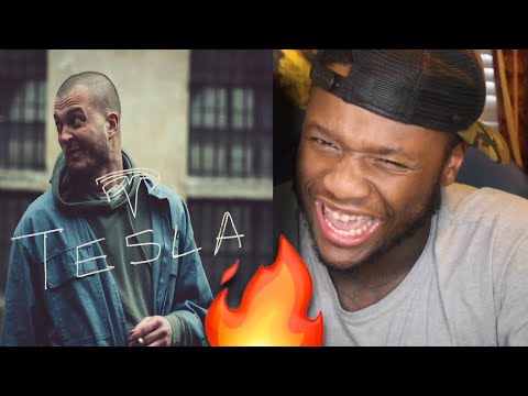 AMERICAN REACTS TO Marwan Moussa - Tesla  (Official Music Video)