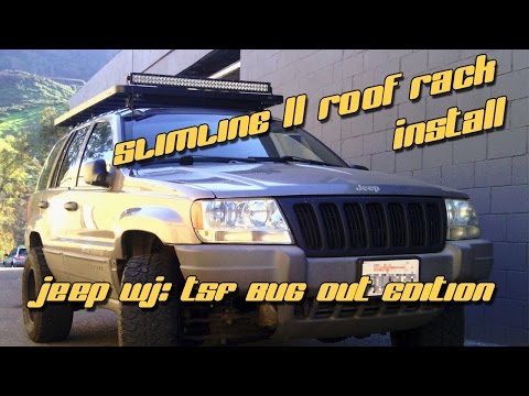 1999 JEEP WJ: Front Runner Slimline II Roof Rack Install