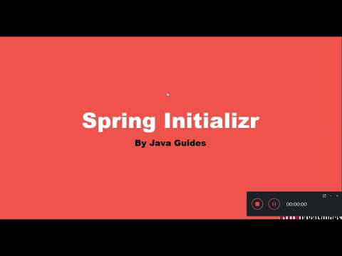 Create a Spring Boot Project using Spring Initializr