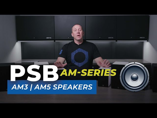 PSB ALPHA AM5 COMPACT POWERED SPEAKERS W BLUETOOTH, USB, DAC in Speakers in Markham / York Region