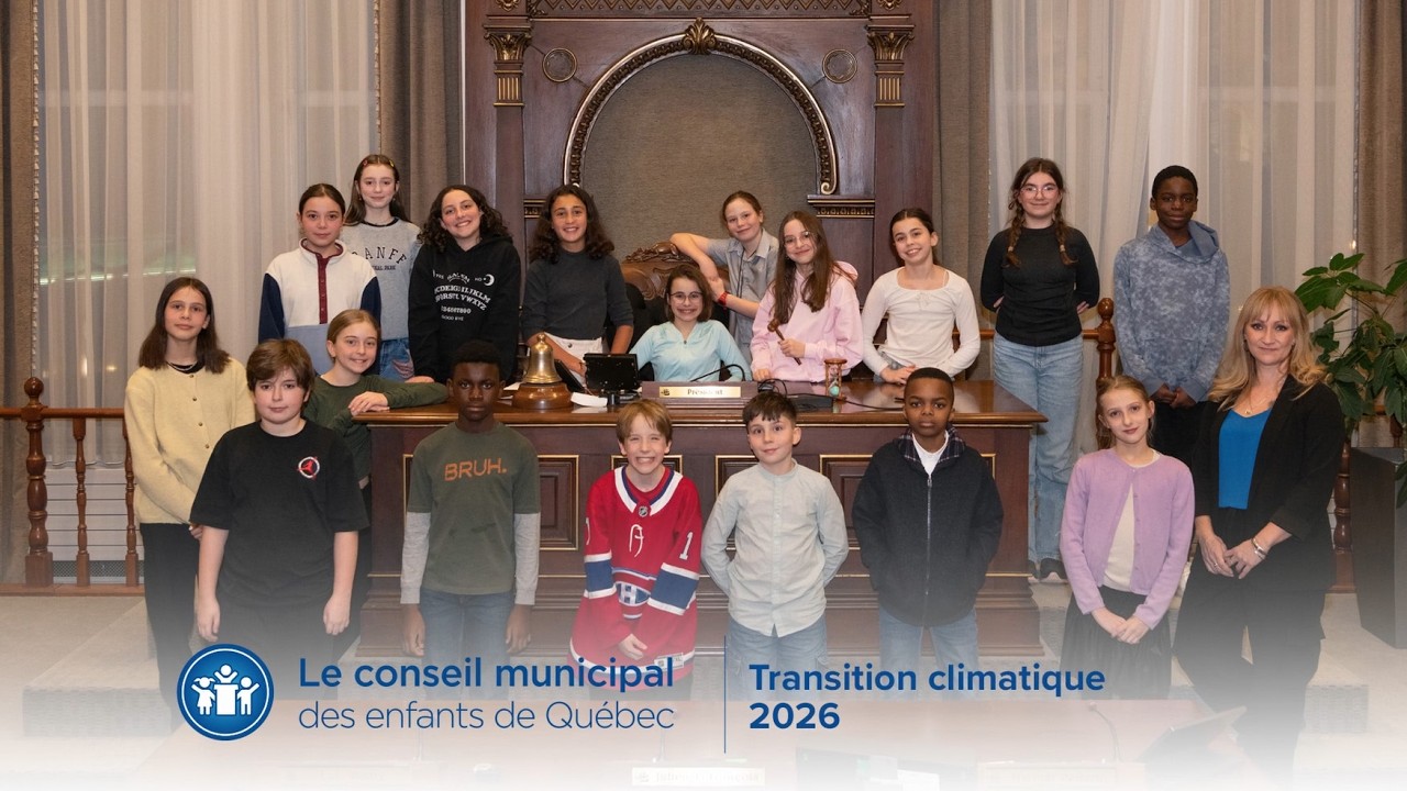 Conseil municipal des enfants 2026.