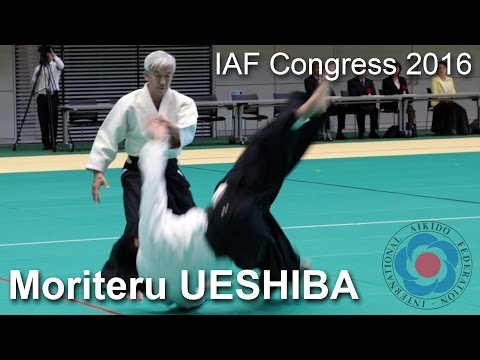Demonstration by Moriteru Ueshiba - 12th IAF Congress in Takasaki