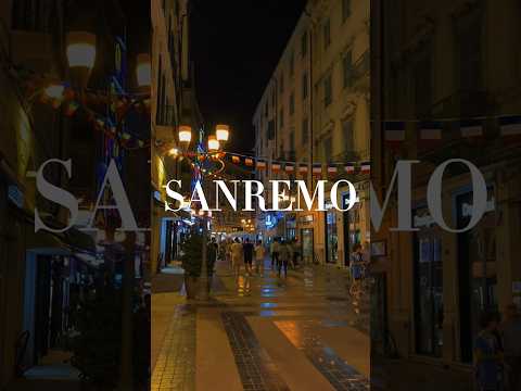 ITALY SERIES: Cities - Sanremo | The French Italian Town