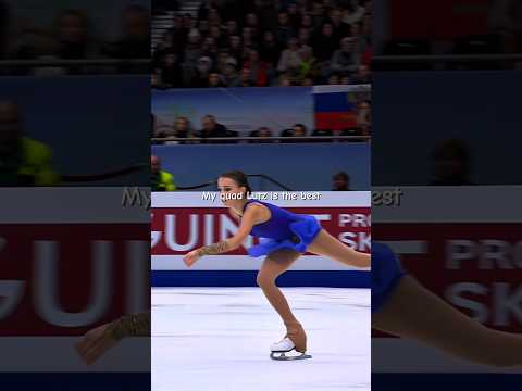 It is her jump💘 #figureskating #alexandratrusova #annashcherbakova #iceskating #olympics #sports
