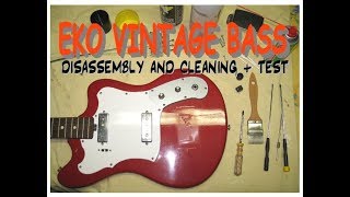 Video thumbnail for Eko Manta Vintage bass : cleaning + test by Pier Caramel