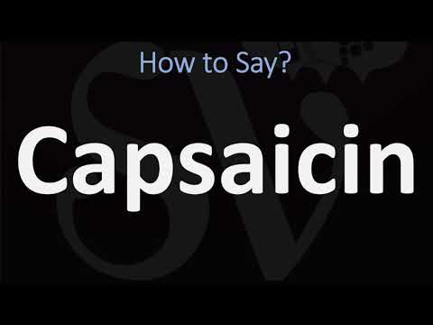 How to Pronounce Capsaicin? (2 WAYS!) British Vs US/American English Pronunciation
