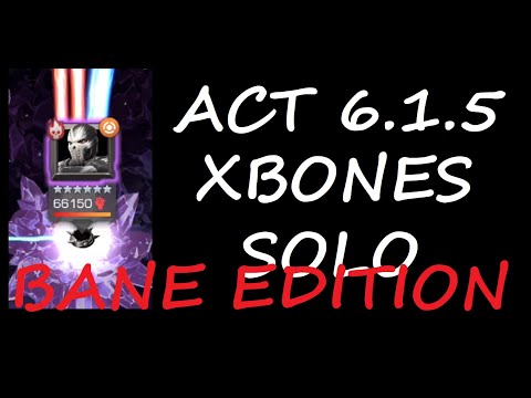 How to EASILY BEAT Act 6.1.5 Crossbones BOSS Solo BANE EDITION | MARVEL CONTEST OF CHAMPIONS |MCOC|