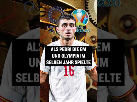Wisst ihr noch, als Pedri die EM und Olympia im selben Jahr spielte? #shorts