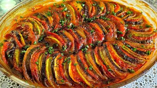 VOCÊ PRECISA FAZER essa receita de RATATOUILLE legumes muito saborosos