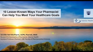 10 lesser-known ways your pharmacist can help you meet your healthcare goals