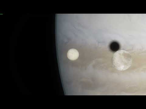 Space Engine Zen - Europa Transit 2021-08-15 17:15UTC