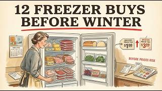 I Prepared My Freezer for Winter at 52 — 12 Things I Bought Before Prices Went Up