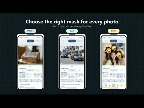 Maskivo: Face Blur & Mosaic video thumbnail