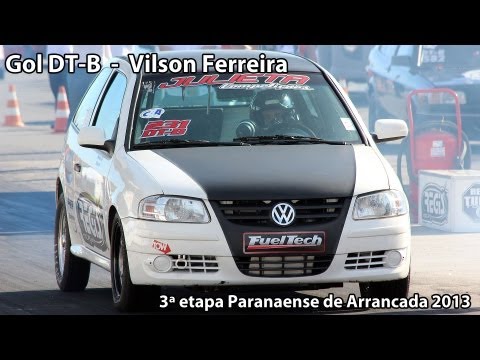 Gol turbo DT-B Vilson Ferreira - 3ª etapa Paranaense de Arrancada 2013