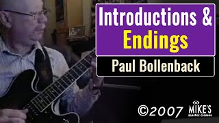 Paul Bollenback - Intros and Endings Master Class