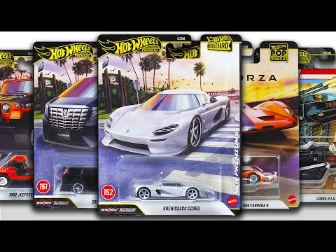 Showcase - Hot Wheels Boulevard Mix H, Pop Culture Mix Q, Mini GT Models, Pop Race Models & More