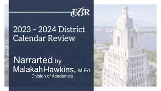 EBR Calendar Options 2023-2024