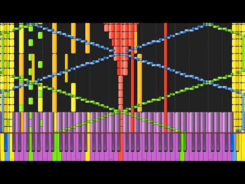 [Black MIDI] Synthesia – Decoration Battle 100,000 notes ~ BusiedGem