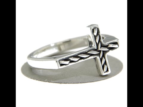 Inel Argint 925 cu Cruce - Simbolul Etern al Credintei