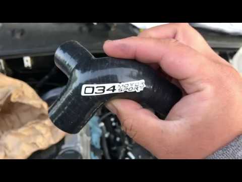Installing: 034 Motorsports Crankcase Silicone Breather Hose Kit Upgrade (Audi B6 A4 1.8t Quattro)