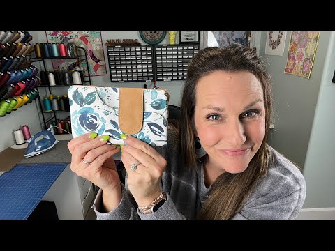 WINTERBERRY WALLET By Blue Calla Sewing Patterns