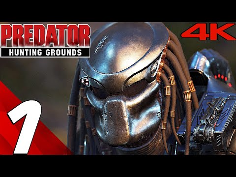 PREDATOR HUNTING GROUNDS - Gameplay Walkthrough Part 1 - PREDATOR 1987 (Full Game) 4K 60FPS