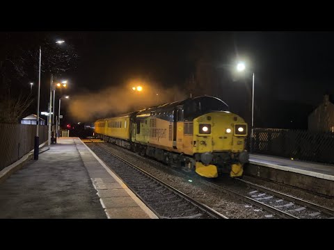 Class 37099 & 37421 | BLAST! away from Sherburn-In-Elmet.