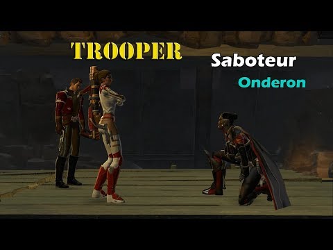 SWTOR: Onslaught. Trooper (saboteur). Onderon | For the Empire