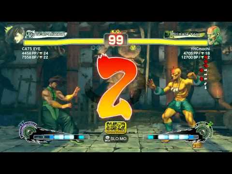 SSF4 AE Yang (CAT5 EYE) vs Dhalsim (YHCmochi) Xbox LIVE Japanese Ranking Match