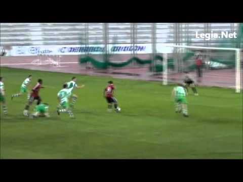 Bramka z meczu FK Indija - Legia