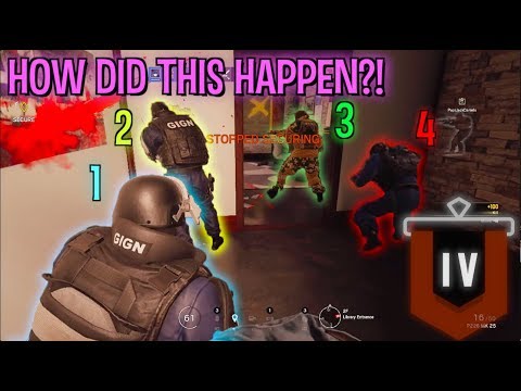 THE 5 SECOND KNIFE ACE - Life of a Copper 4: Rainbow Six Siege Funny Moments