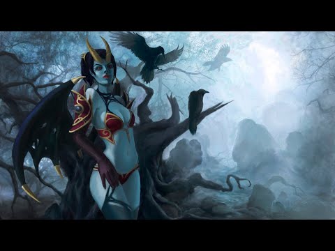 Queen of Pain Hard Support Gameplay - Patch 7.25c (Dota 2 Gameplay)