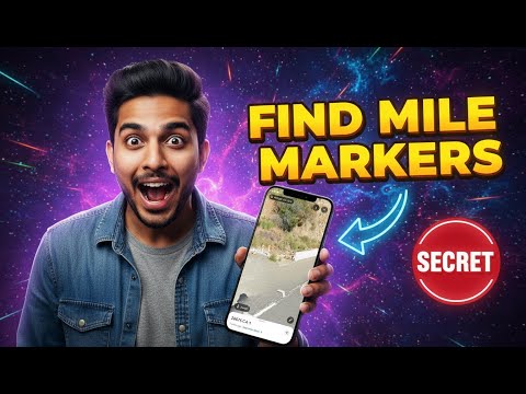Google Maps Mile Markers