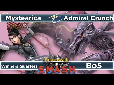 Mystearica (Bayonetta) v Admiral Crunch (Ridley) | Winners Quarter Final - Boardwalk Smash #40 CFL S