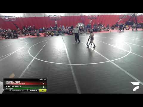 59 Lbs Cons. Round 2 - Easton Poss, Yorkville Wrestling Club Vs Judd Schmitz, Wisconsin A63e