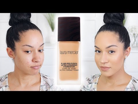 ULTRA LONGWEAR Foundation | Laura Mercier Flawless Fusion Review + Demo