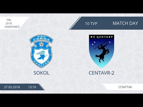 AFL18. Russia. National League. Day 10. Sokol - Centavr-2