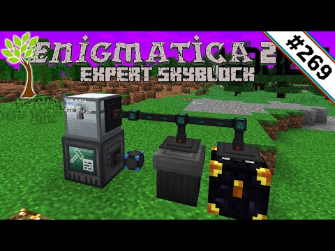 Wir werfen die Quarry wieder an! 🌳 Enigmatica 2 Expert Skyblock #269