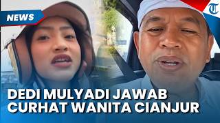 DEDI MULYADI Jawab Curhat Wanita soal Jalan Rusak di Cianjur, Beri Pesan Ini