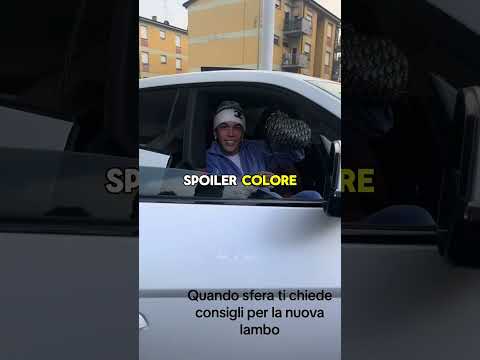 Sfera sceglie la macchina😅#sferaebbasta
