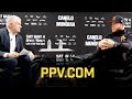 PPV.COM'S Jim Lampley sits down with Undisputed Super Middleweight Champ Canelo Alvarez.