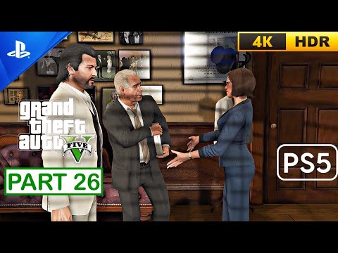 GTA V PS5 - Gameplay Walkthrough (60FPS 4K HDR) Part 26 No Commentary