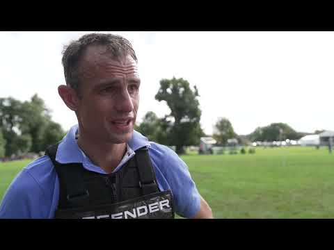 Tom Strawson jumps clear and describes it as "beyond my expectations"