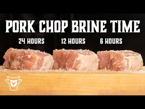 How To Season Pork Chops Experiment - When to Brine Pork Chops, WOW!