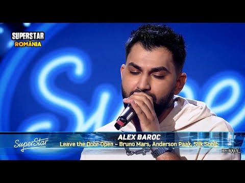 SUPERSTAR 2021 | Alex Baroc o voce specială! ♫ Cover: Bruno Mars - Leave the Door Open