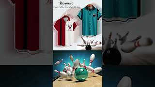 Royaura--Men's vintage bowling shirts