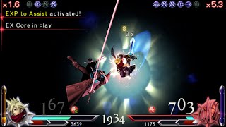 [Dissidia 012 Group Battle]King of The Lilies(Jec,Tid,Zid,Clo,Vaa) VS Xavier(Pri,Gil,Gol,Sep,Jec)
