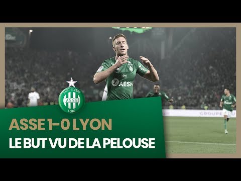 ASSE 1-0 Lyon : le but vu de la pelouse